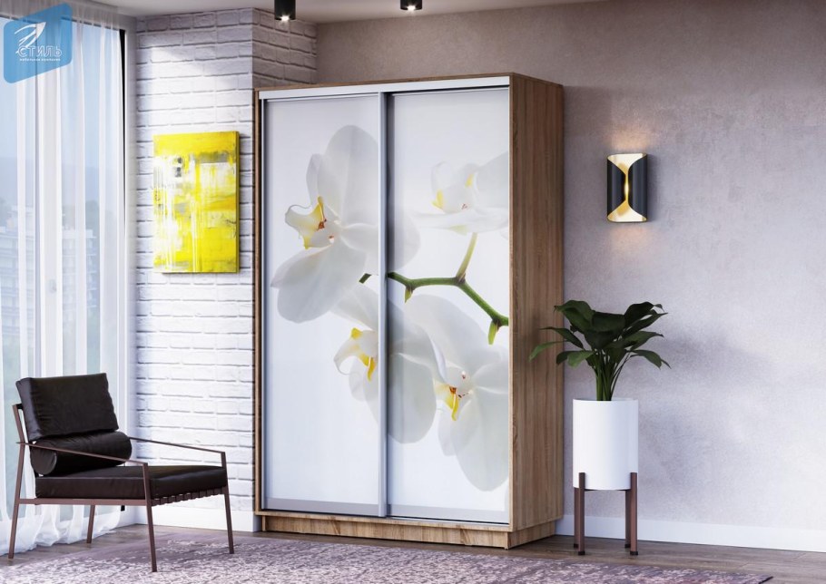 Шкаф купе Лео 1400