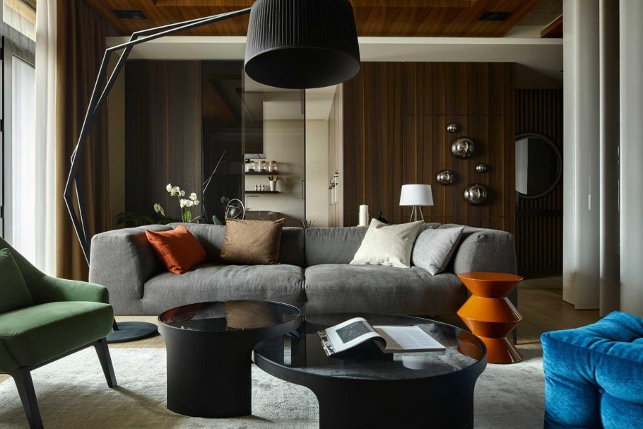 Стильный интерьер гостиной