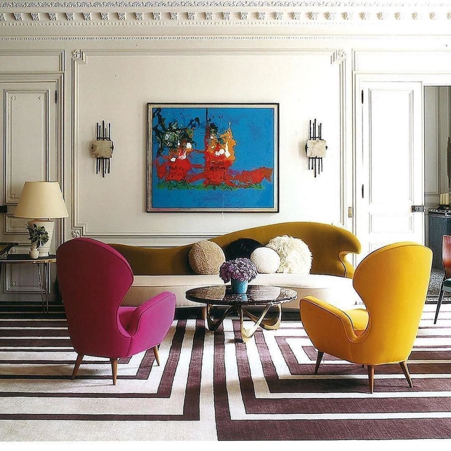 Динамичный интерьер