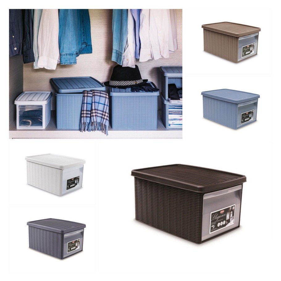 Коробка для хранения вещей с ящиками