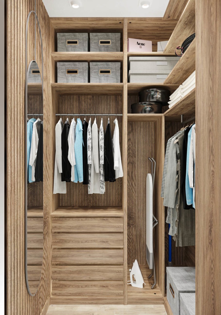 Гардеробная наполнение