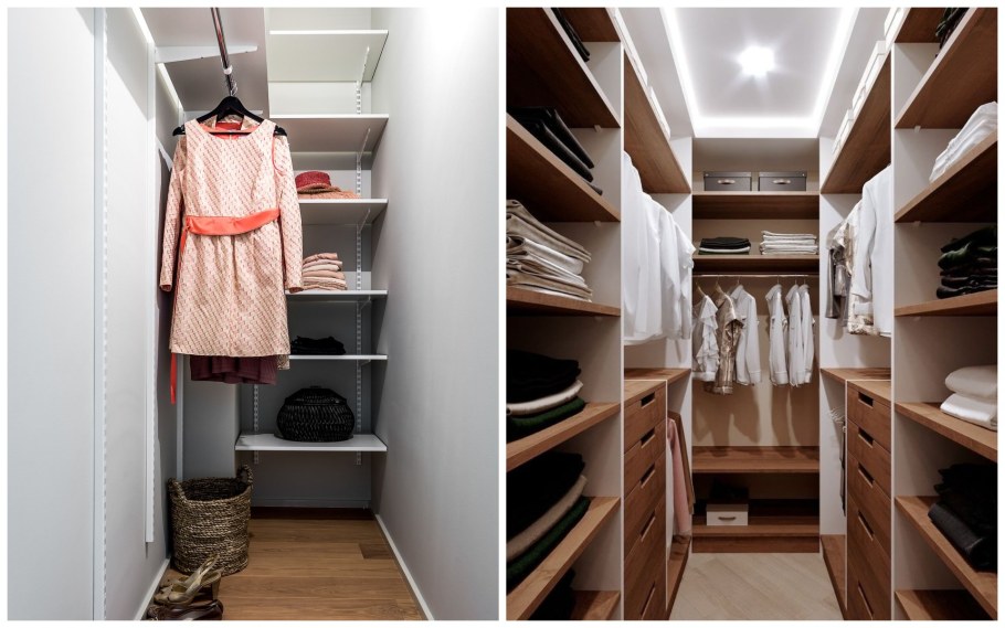 Маленький гардероб