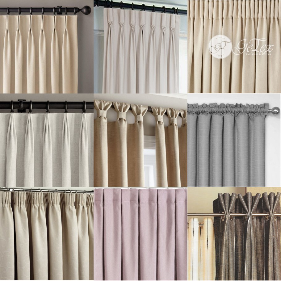 Варианты сборки штор