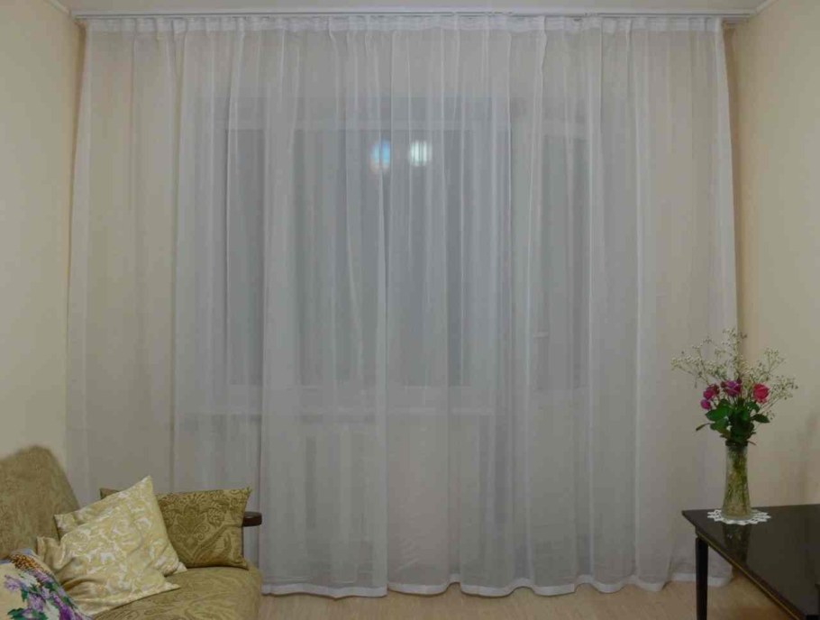 Шторы из вуали