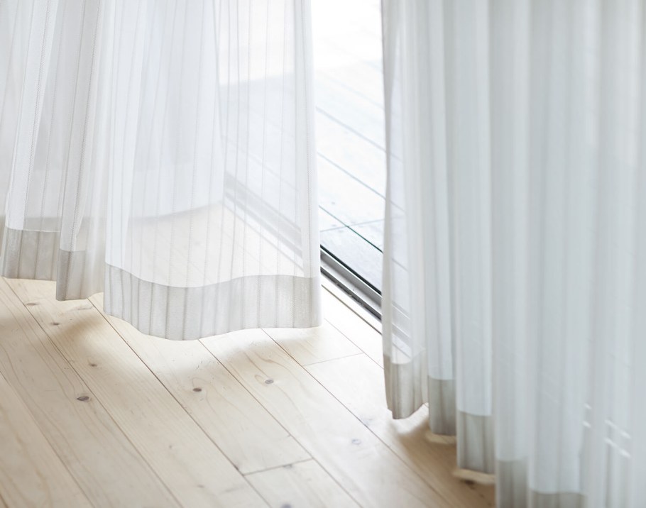 Широкая подгибка тюля