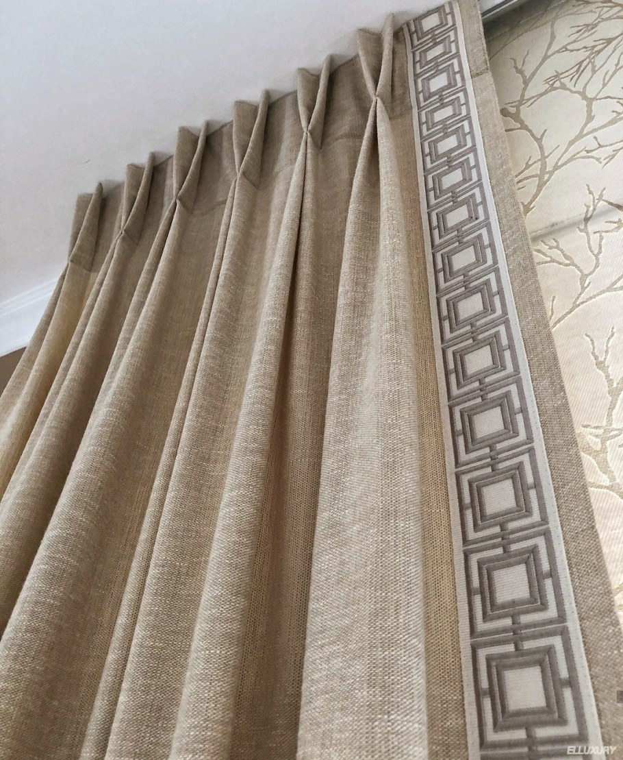 Шторы с кантом