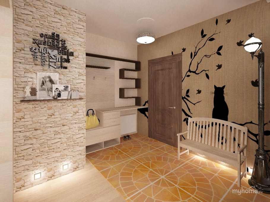 Отделка стен от кошек