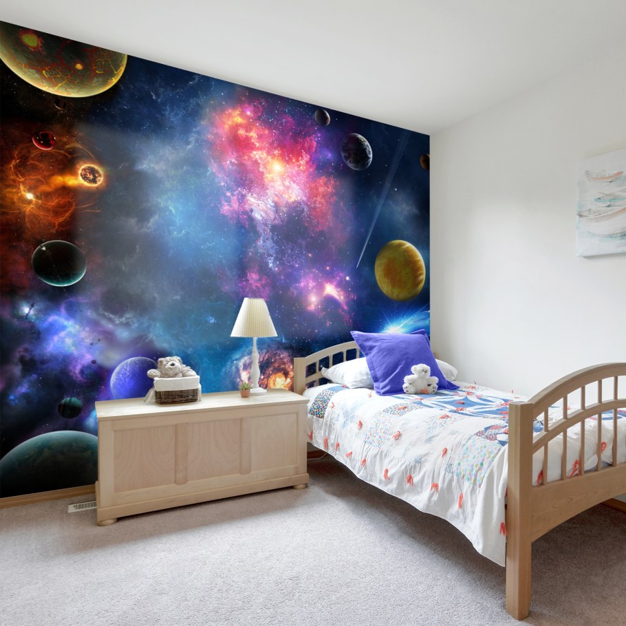 Фотообои космос в детскую