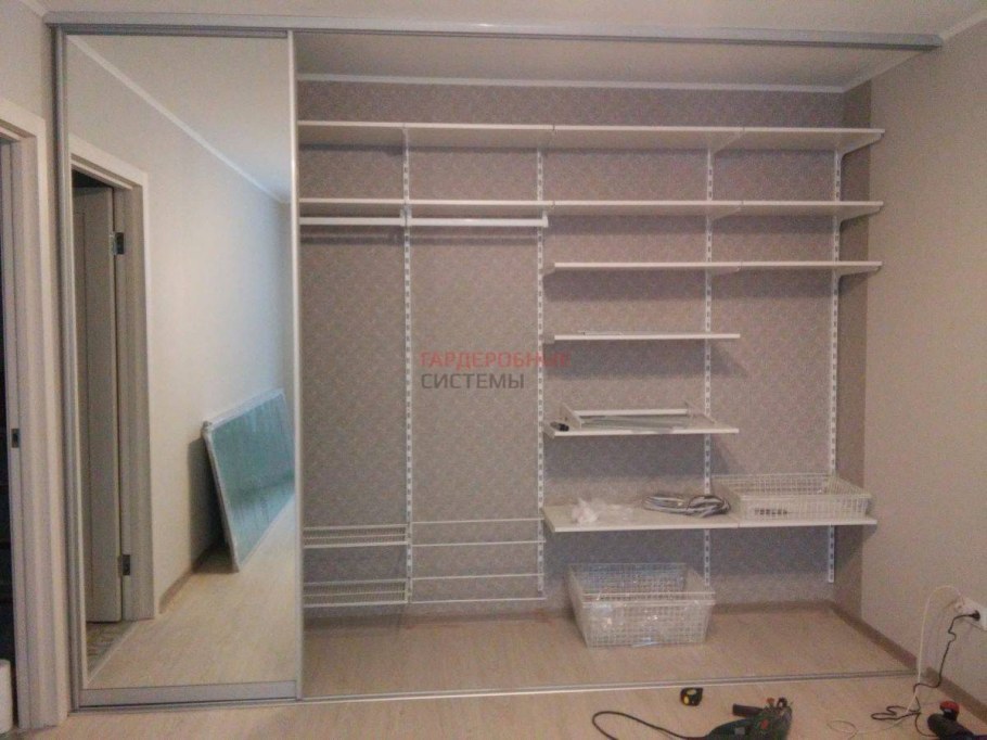 Гардеробная из гипсокартона