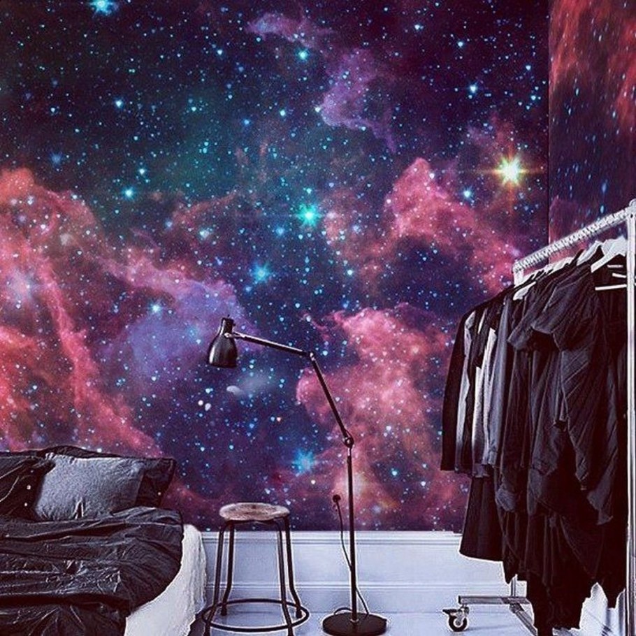 Спальня в космическом стиле