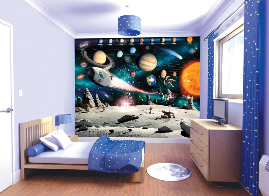 Комната для подростка в стиле космос