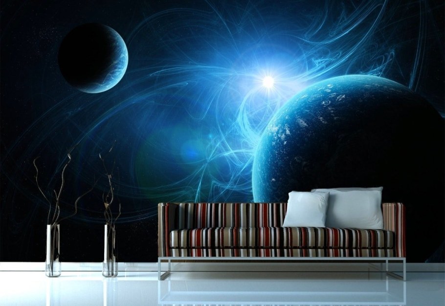 Космические обои в комнату