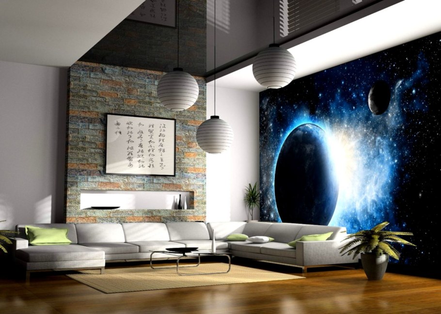 Комната в космическом стиле