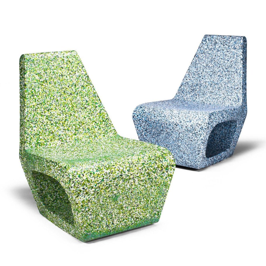 Пластиковая мебель из переработанного пластика