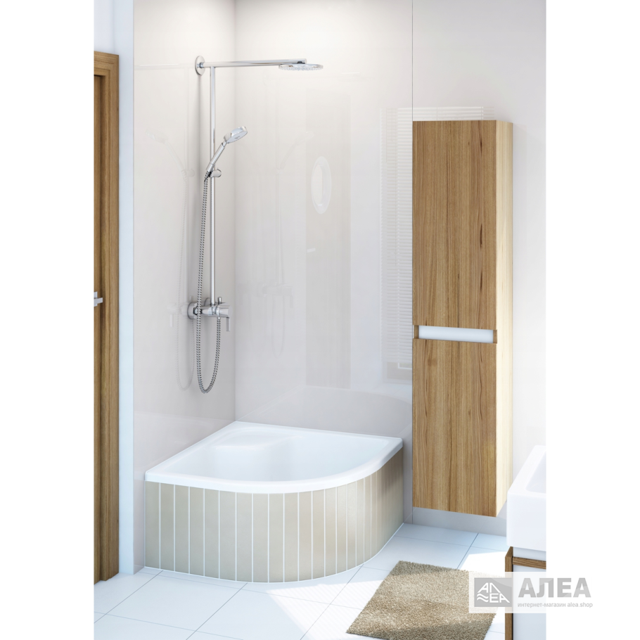 Душевой поддон +wemor 80, 43 c 80 x 80