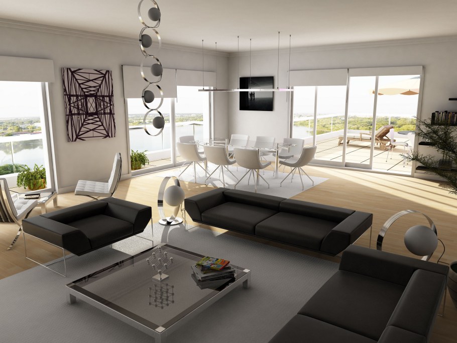 Современный стиль в интерьере