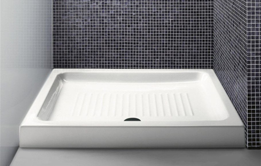 Душевой поддон wemor s 120x80 белый