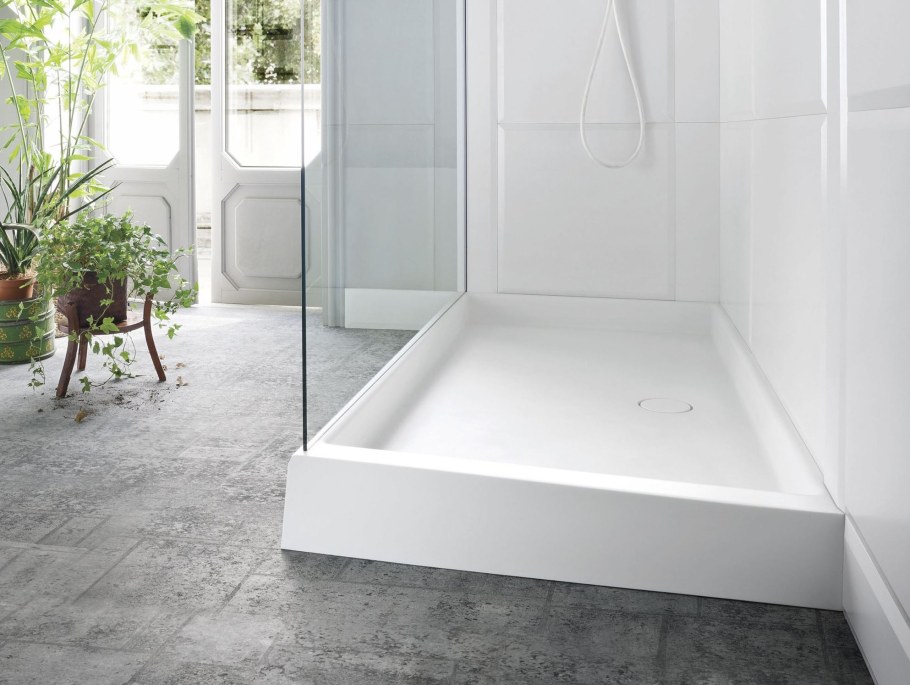 Поддон для душа из искусственного камня 120х90