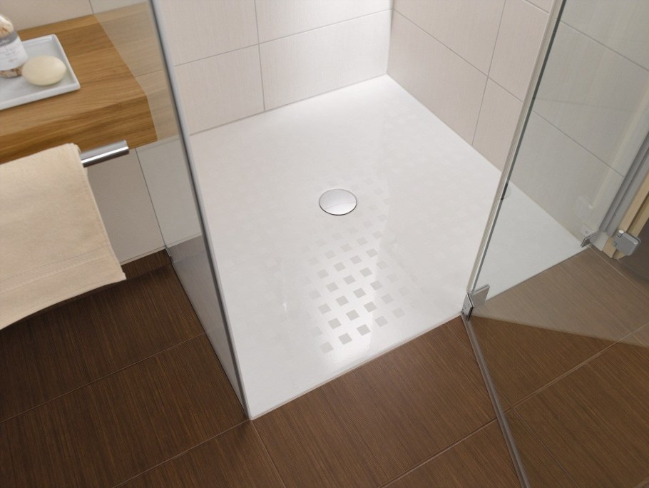 Поддон вровень с полом