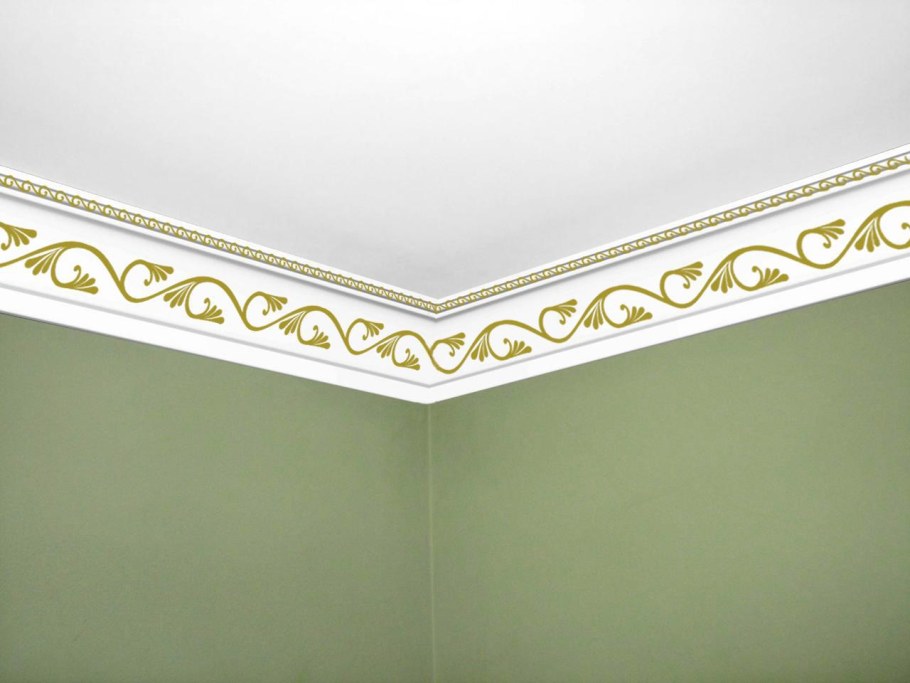 Плинтус потолочный МАРТИНПЛАСТ R-68 6.8х200 см полистирол