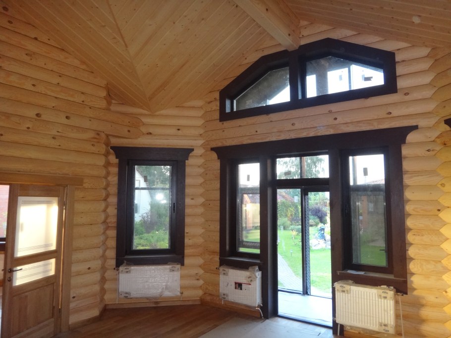 Наличники внутри дома