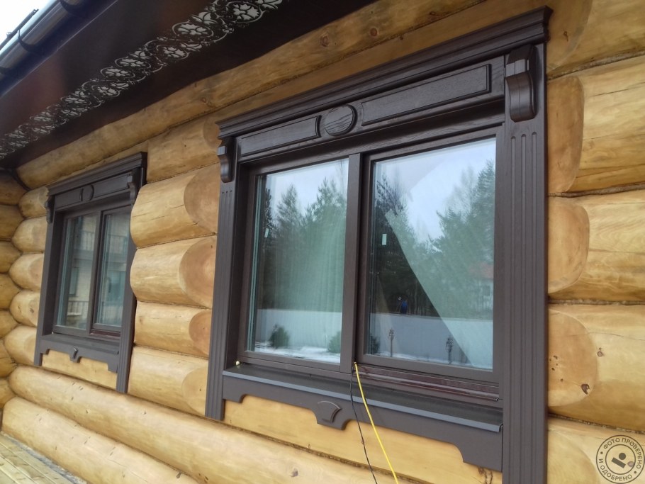 Наличники в деревянном доме