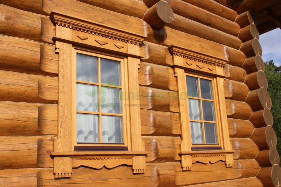 Современные деревянные наличники