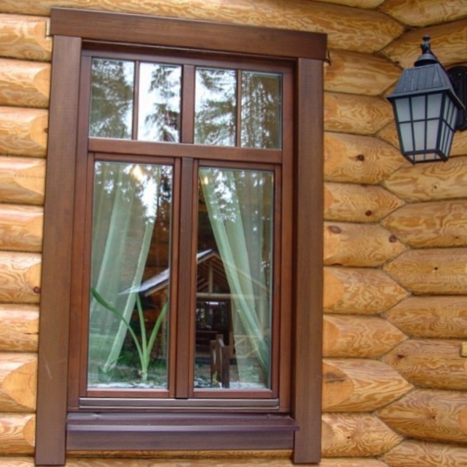 Деревянная обналичка на окна