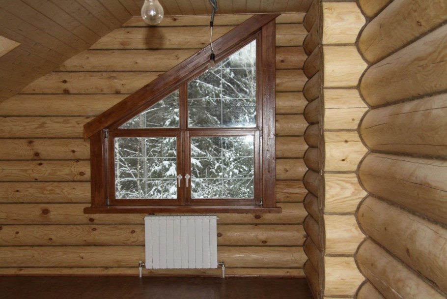Окна в срубе