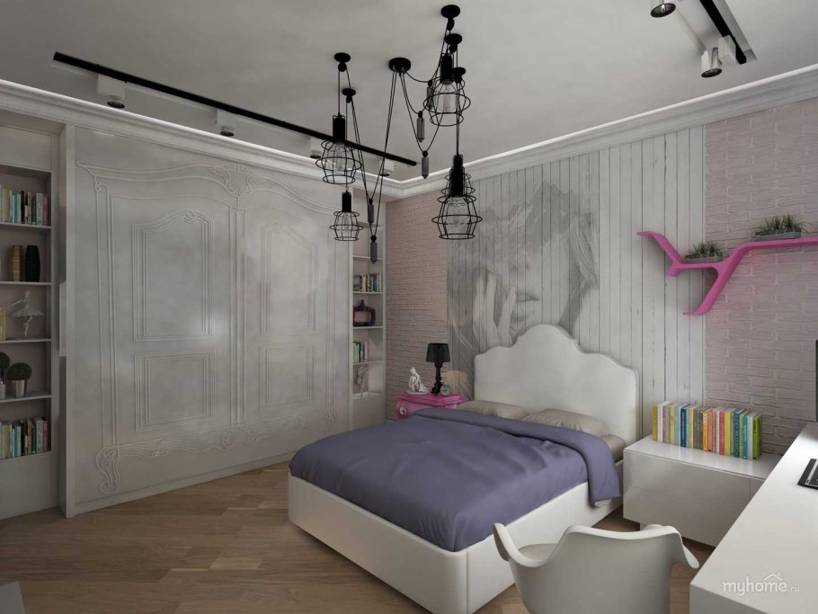 Комната для девочки подростка в современном стиле