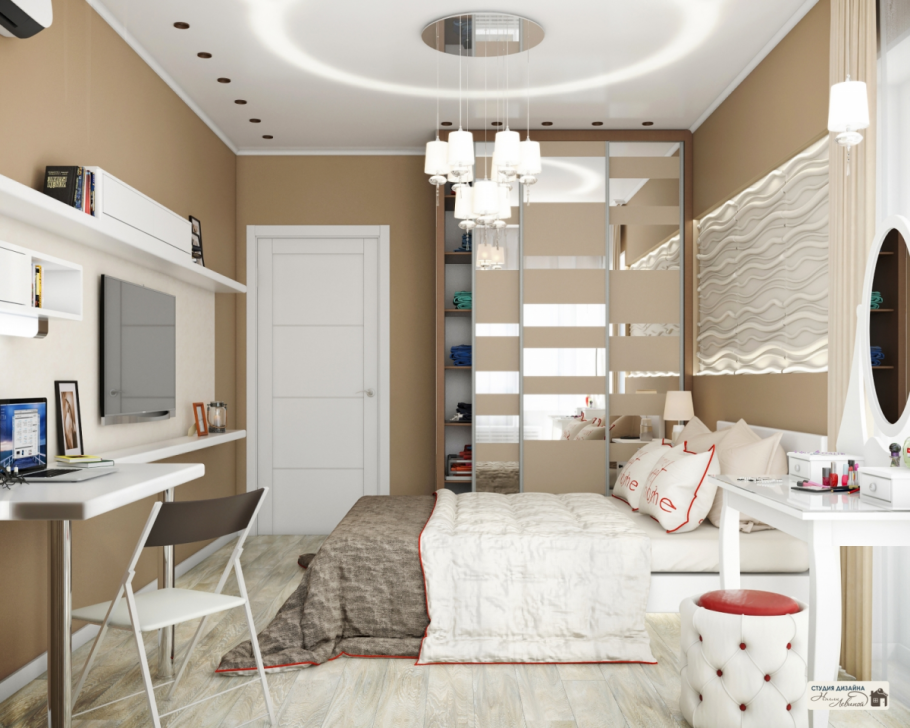 Комната для девушки в современном стиле