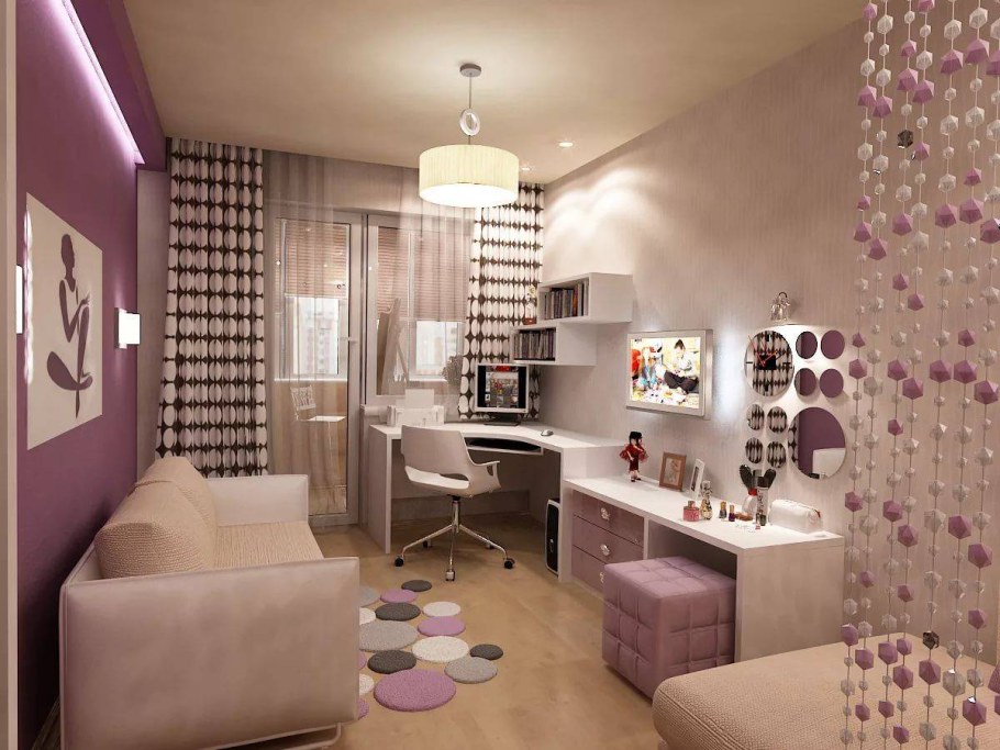 Комната для девочки подростка