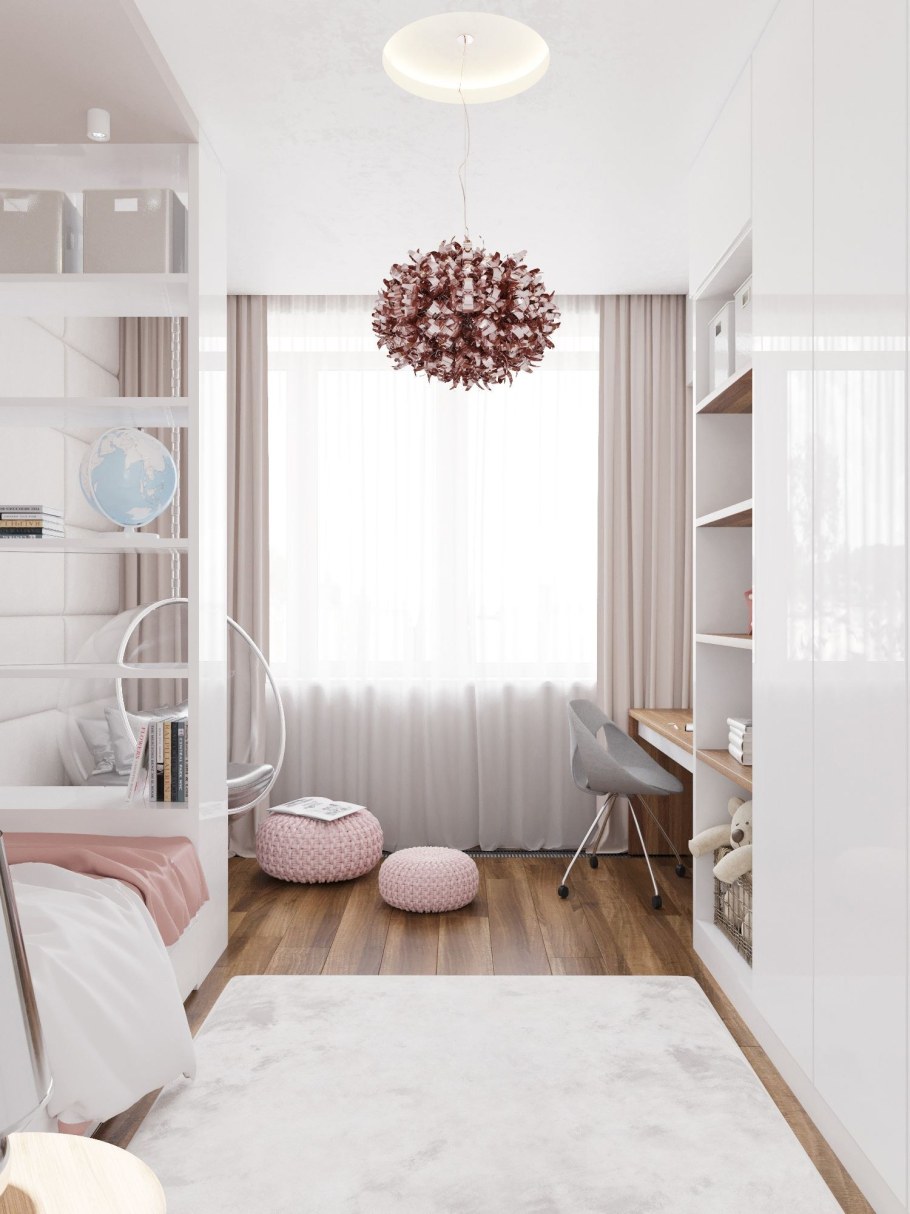 Интерьер комнаты для девушки