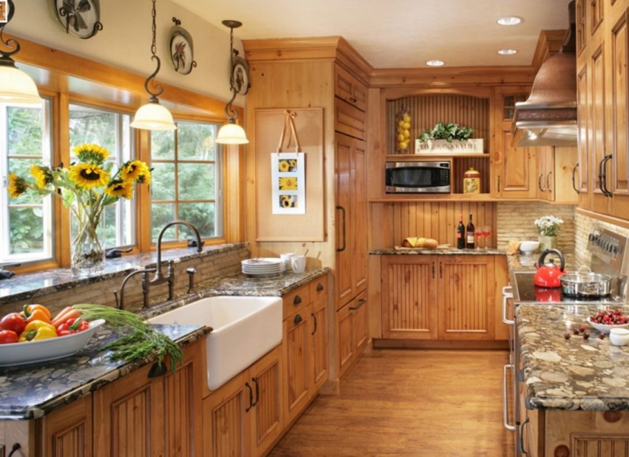 Кухня в дачном домике