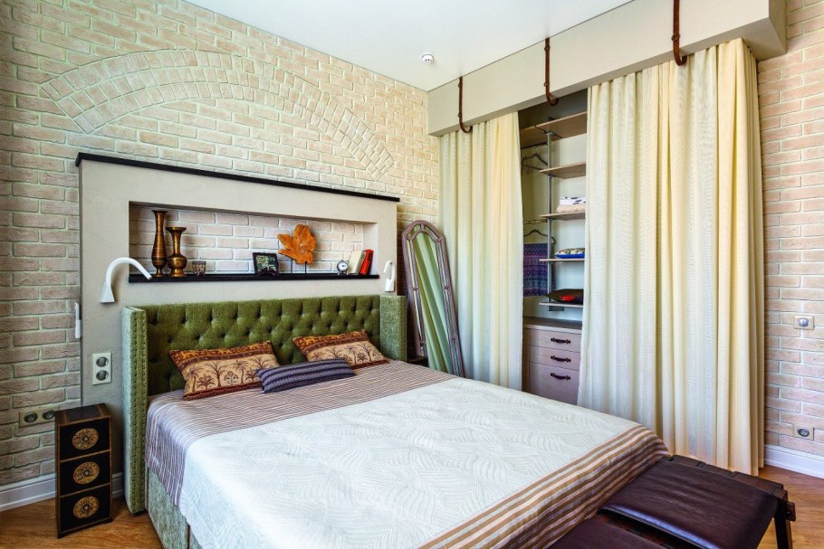 Спальня с нишей