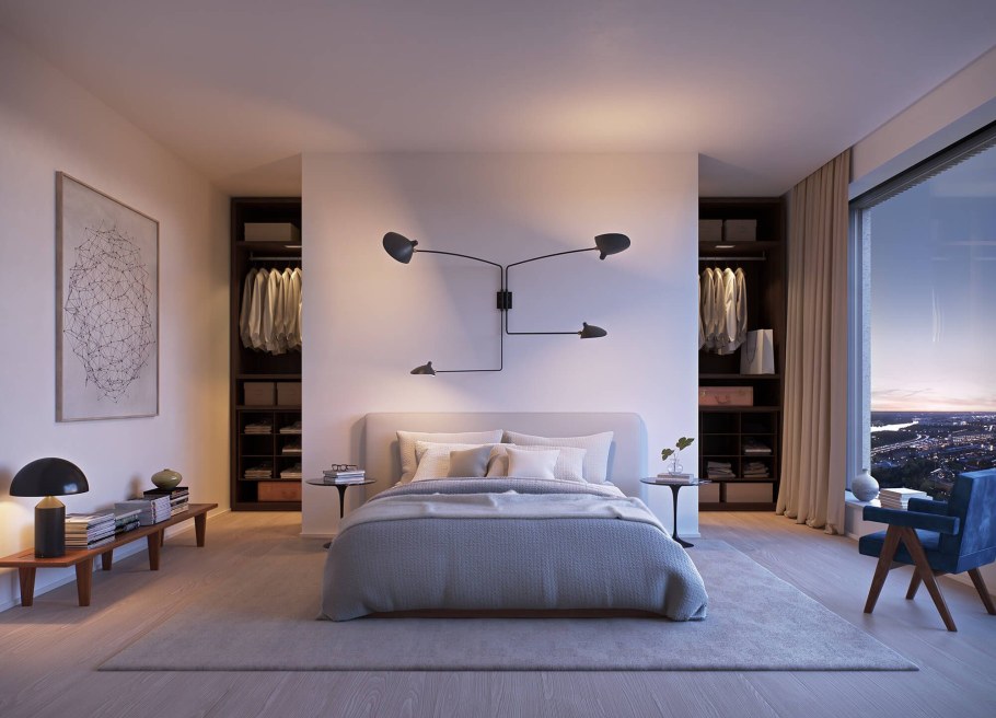 Гардероб в спальне