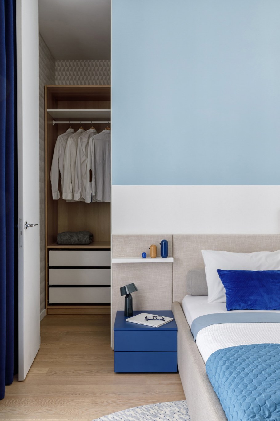 Спальня с гардеробной