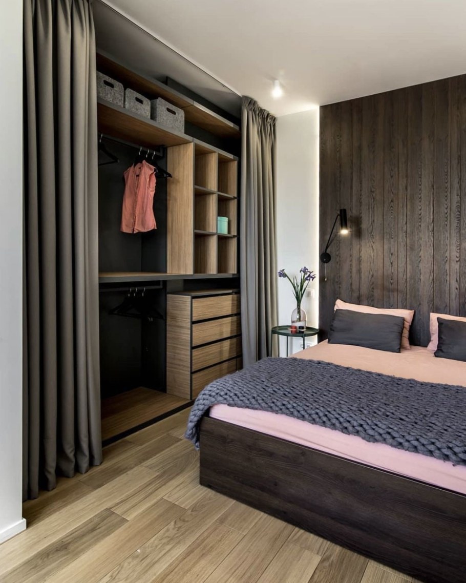 Гардеробные в спальне