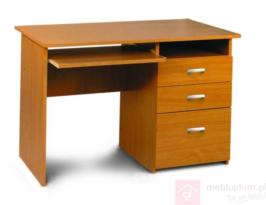 Стол письменный эргоном.&quot;эко&quot; (ш1400*г900*в740мм), левый, бук Бавария 55