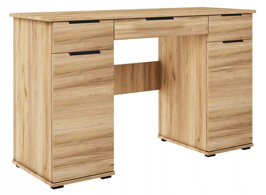 Стол двухтумбовый дуб сонома