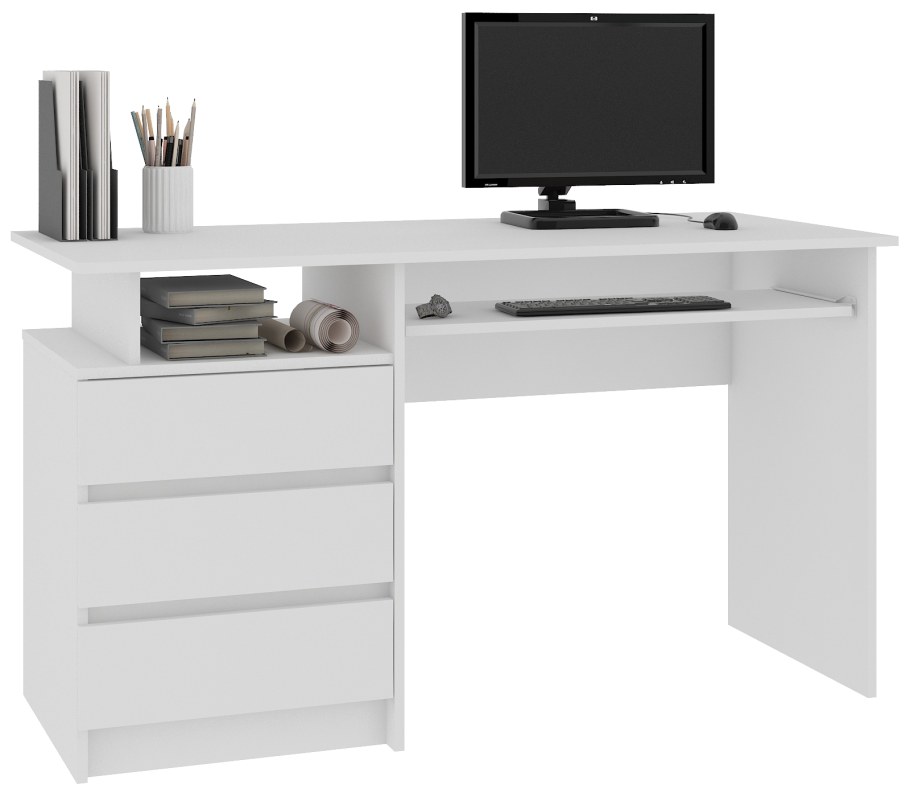 Стол письменный White Club Snake 150x70cm