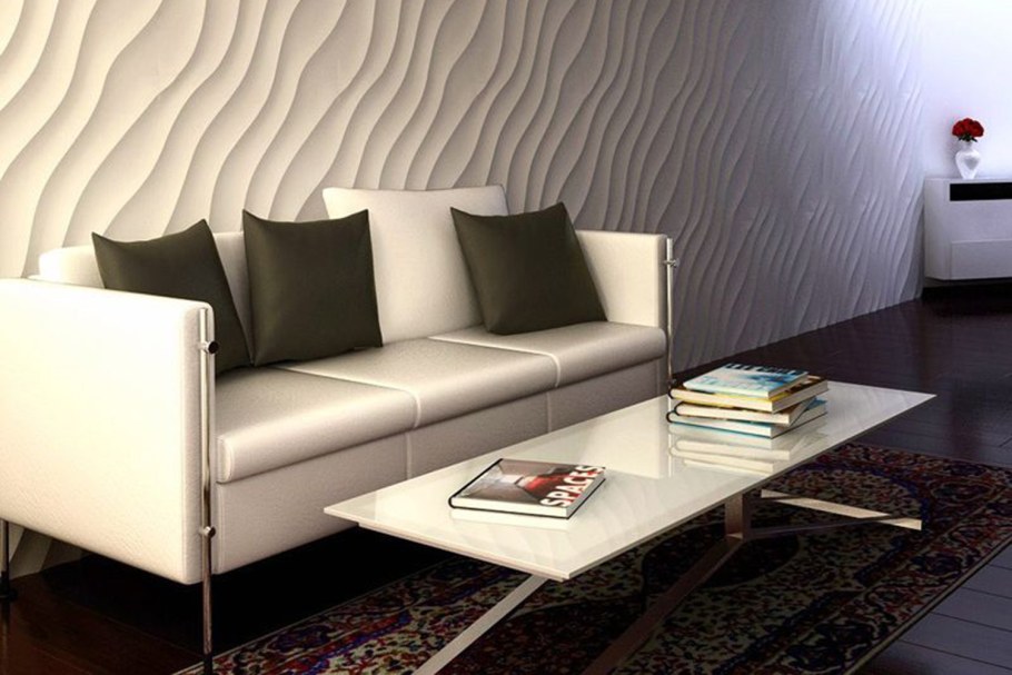 Гипсовая 3d-панель, «дикарт»