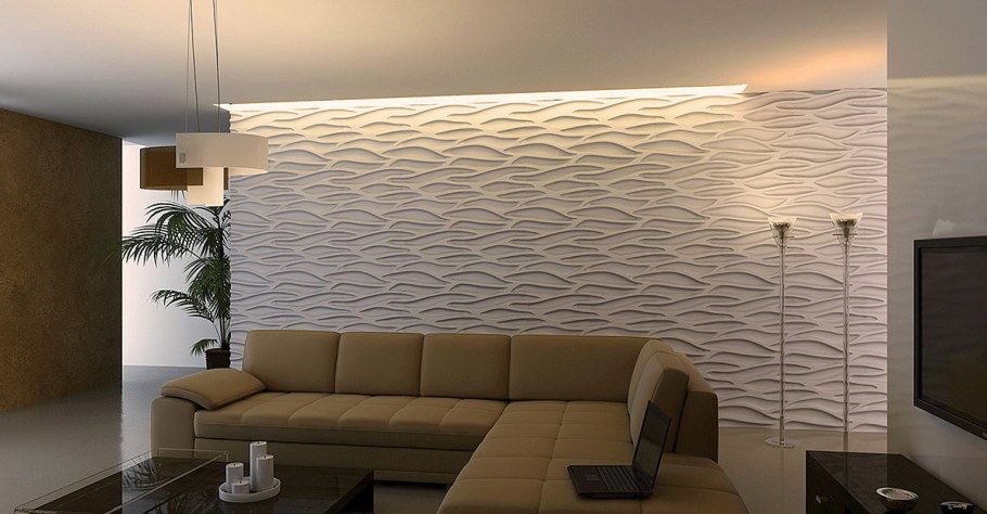 Гипсовая 3d панель "Паллада"