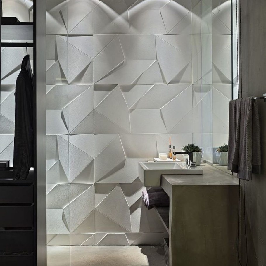 Гипсовая 3d панель "Stahl"