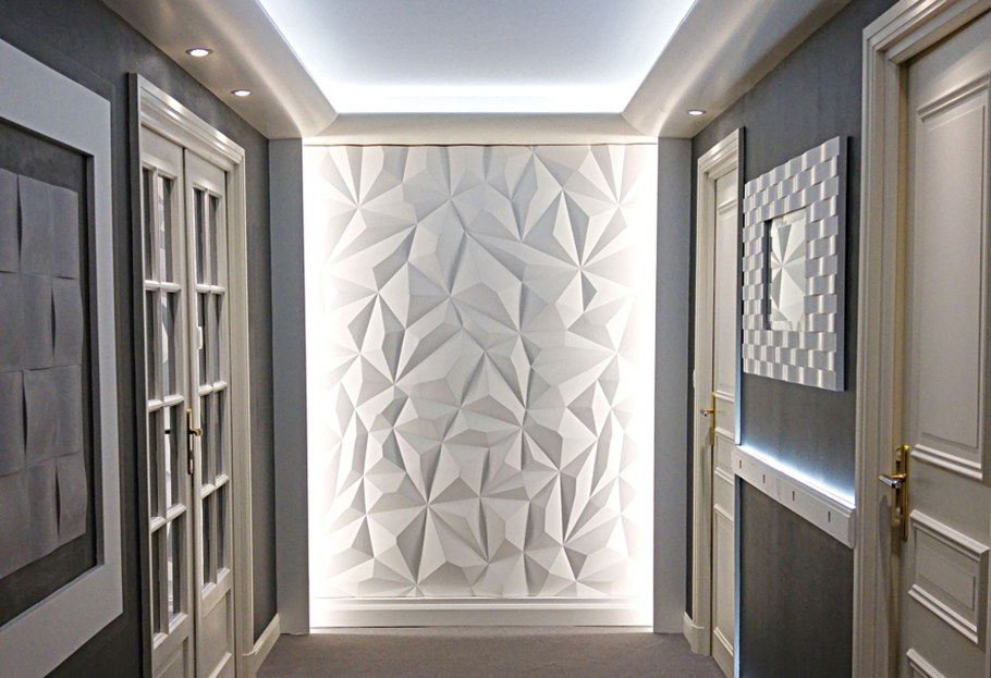 Гипсовая 3д панель "Рондо"