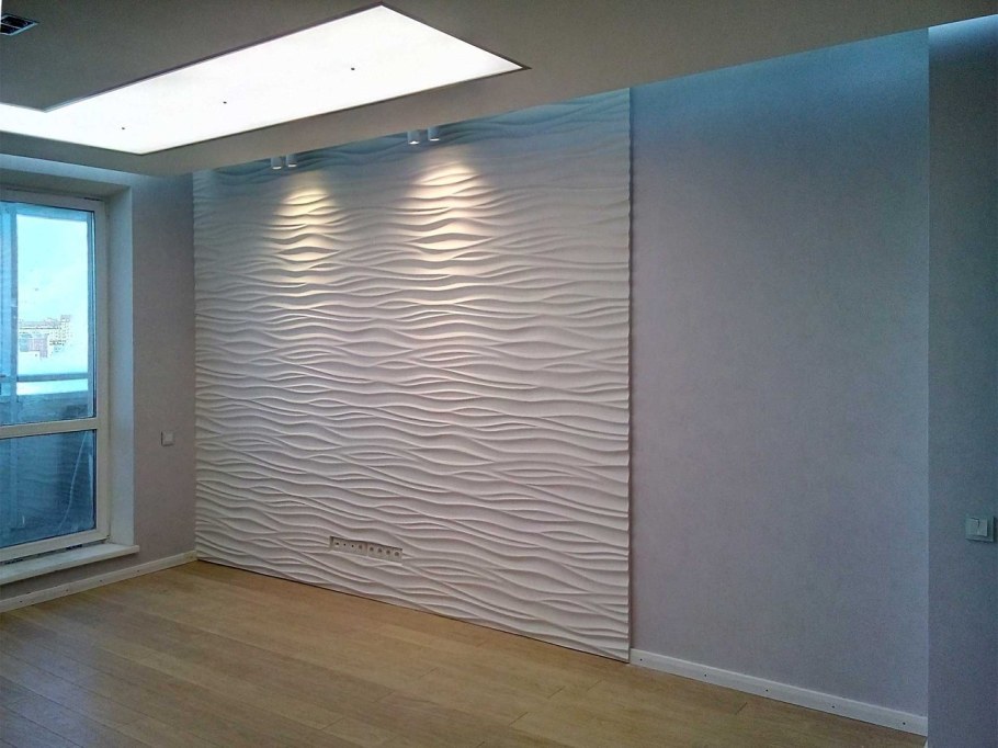 Декоративные панели на стену из гипса