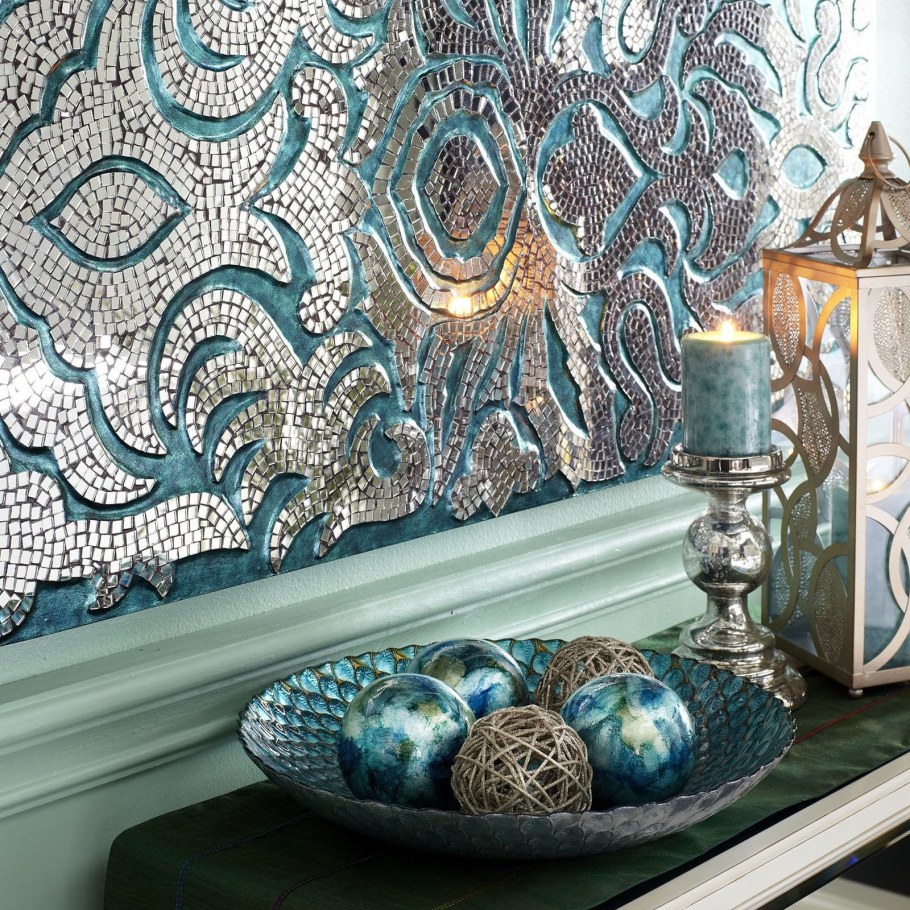 Бирюзовый декор