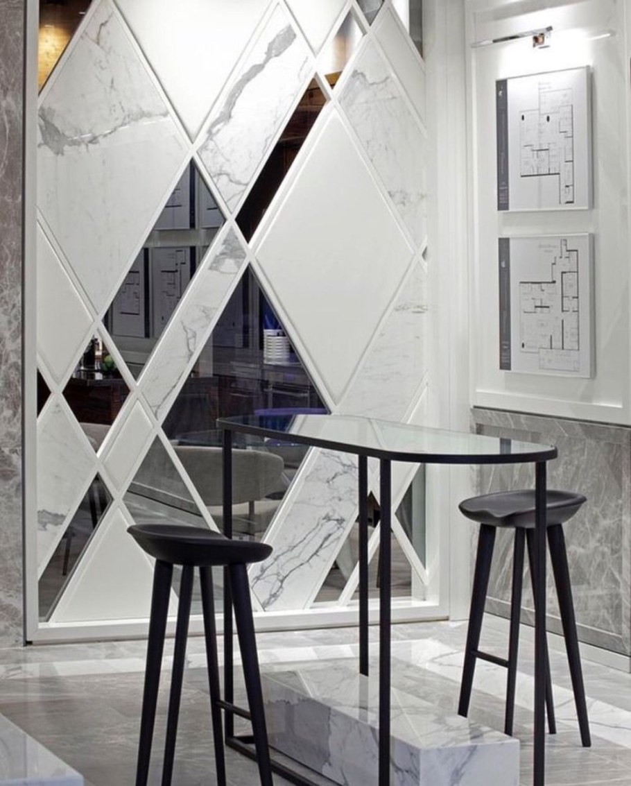 Керама Марацци зеркальная плитка с фацетом