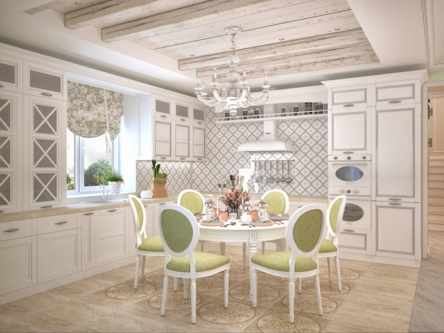 Кухня в стиле Нео Прованс