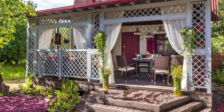 Веранда на даче